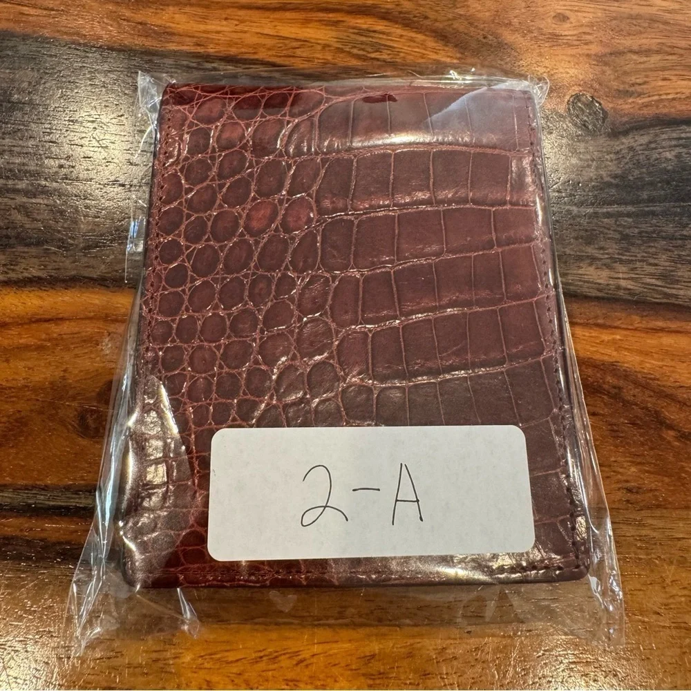 Genuine Croc Leather Wallet